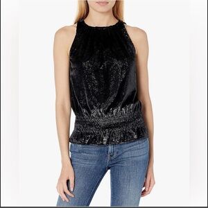 RAMY BROOK Miranda Velvet Sleeveless Top Size S NWOT